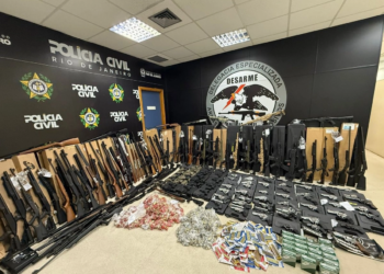 Brasil incauta más de mil 100 armas procedentes de EU