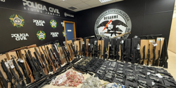 Brasil incauta más de mil 100 armas procedentes de EU