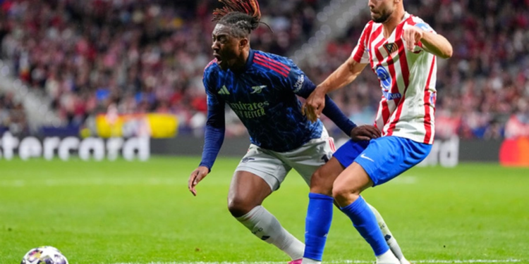 Atlético de Madrid y Arsenal empatan en la ida de semifinales de Champions