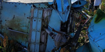 Se desploma avioneta fumigadora en Mocorito, Sinaloa; piloto sobrevive