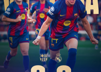 Barça femenil aplasta al Real Madrid y pasa a semifinales de Champions