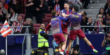 Barcelona gana al Atlético y abre distancia de 7 puntos con el Real Madrid