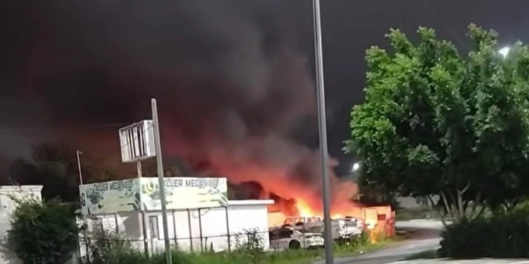 Enfrentamiento entre policía y presuntos delincuentes dejó seis civiles muertos en Parás, NL