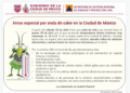 Alerta en CDMX por ola de : Temperatura estará sobre los 30° a partir del 25 de abril