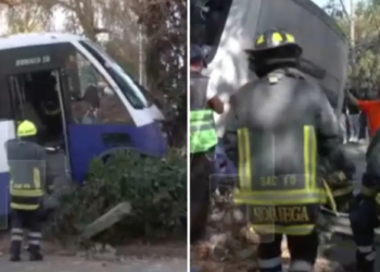 Choque de Camión de Transporte Público Deja 40 Lesionados en CDMX; Intentan Linchar a Conductor