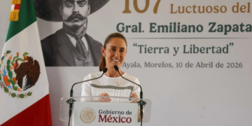 Seguiremos apoyando al campo, afirma Sheinbaum al conmemorar 107 años del asesinato de Emiliano Zapata