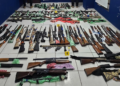 Incautan 116 armas en Coahuila; serían enviadas a grupos delincuenciales de Michoacán