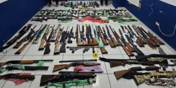 Incautan 116 armas en Coahuila; serían enviadas a grupos delincuenciales de Michoacán