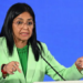 EE.UU. levanta las sanciones contra la presidenta interina de Venezuela, Delcy Rodríguez