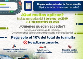 CDMX lanza descuento en multas de tránsito; paga solo el 10% antes del 30 de abril