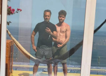 Nicolás, hijo de Érika Buenfil, posa por primera vez con su papá, Ernesto Zedillo Jr.