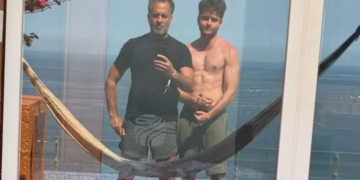 Nicolás, hijo de Érika Buenfil, posa por primera vez con su papá, Ernesto Zedillo Jr.