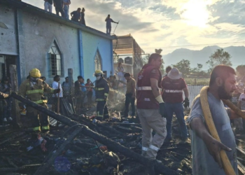 Por explosión de pirotecnia, muere mujer en Tlaola, Puebla; menores están graves