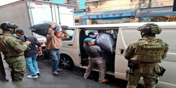 Personal Naval y del IMPI Ejecutan verificaciones administrativas en la CDMX