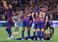 Lamine Yamal marca en la victoria del Barcelona sobre el Celta, pero sale lesionado