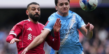 Manchester City golea 4-0 al Liverpool y lo elimina de la Copa de Inglaterra