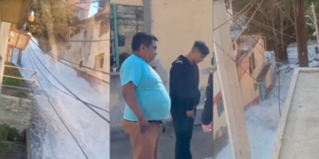 Así se vio la impresionante megafuga de agua en Torres de Potrero, Álvaro Obregón