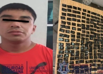 Detienen en Nezahualcóyotl a presunto distribuidor con más de 200 dosis de droga