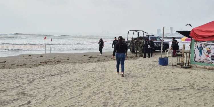 Menor de 11 años muere ahogada en playa de Boca del Río, Veracruz