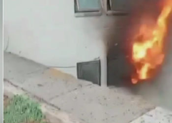 Incendio por Fuga de Gas en Legaria Deja una Mujer Lesionada