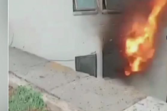 Incendio por Fuga de Gas en Legaria Deja una Mujer Lesionada