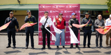 Circe Camacho lanza operativo y limpia calles de Xochimilco