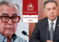 ROCHA MOYA Y SECUACES, CON FICHA ROJA DE INTERPOL