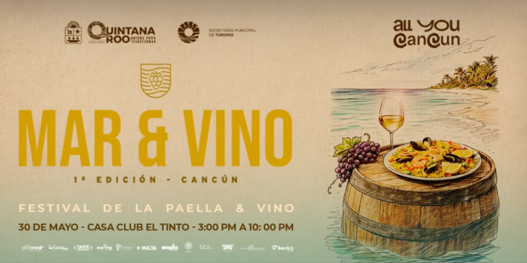 CANCÚN LISTO PARA “MAR Y VINO”