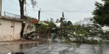 ESTRAGOS POR LAS LLUVIAS EN CHETUMAL