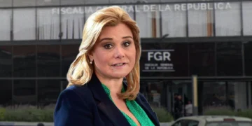 Maru Campos llega a comparecer ante la FGR en CDMX