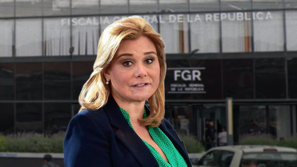 Maru Campos llega a comparecer ante la FGR en CDMX