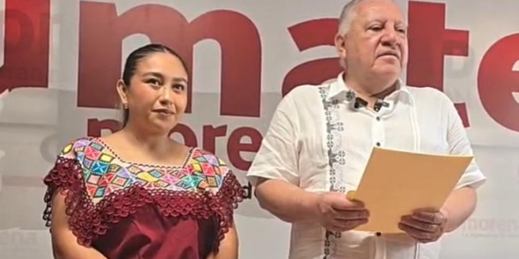 MARÍN LLEGA A MORENA CHETUMAL