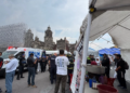 Flamazo en el Zócalo capitalino deja tres mujeres con quemaduras de primer grado