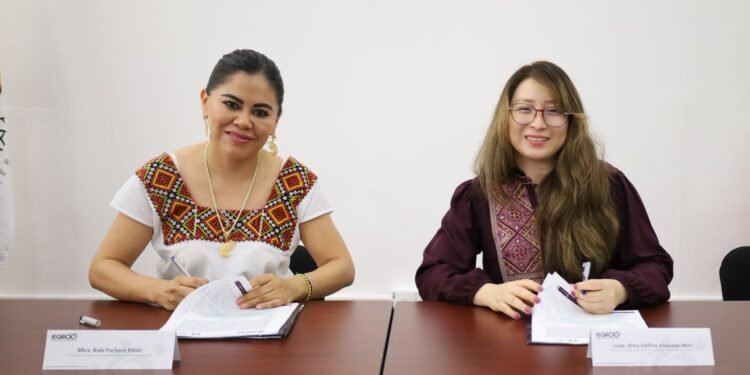IEQROO e IQJ firman convenio de colaboración para impulsar la participación democrática de las juventudes universitarias