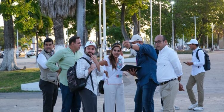 Recorre Mara Lezama áreas contempladas para el rescate del “Barrio Mágico”