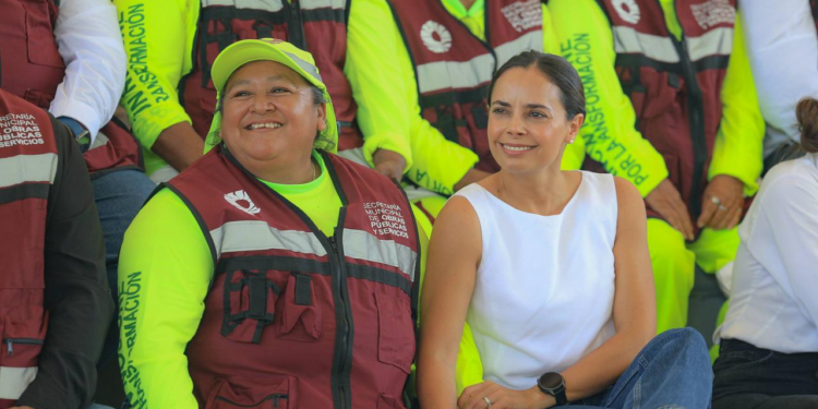 EL ESFUERZO DE SERVICIOS PÚBLICOS SE REFLEJA EN CADA RINCÓN DE CANCÚN: ANA PATY PERALTA