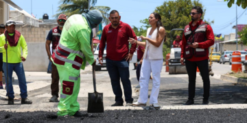 SUPERVISA ANA PATY PERALTA JORNADAS DE BACHEO EN CANCÚN
