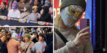 BTS sorprenden a asistentes al acudir a la Lucha Libre en la Arena México
