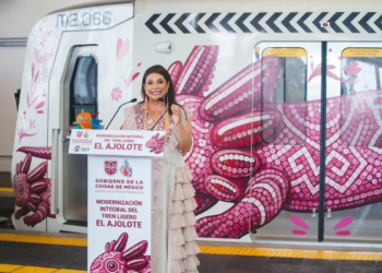 Vandalizan balón mundialista frente al Monumento a la Revolución