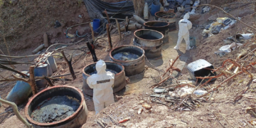 Duro golpe al narco; Desmantelan 5 laboratorios con valor de más de 650 millones de pesos