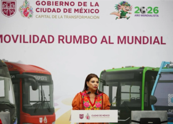 Clara Brugada presenta plataforma de transparencia para obras del Mundial