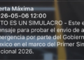 Simulacro Nacional 6 de mayo