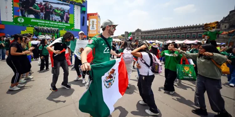 Ley Seca en CDMX por México vs. Chequia