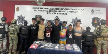 Detenidos con droga en Holbox