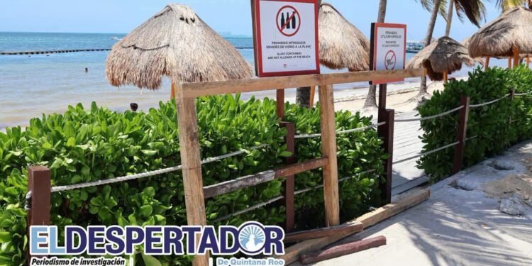 Restringen horario en Playa del Niño de Cancún