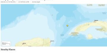 Tiembla de nuevo cerca de Cuba y se siente en Quintana Roo