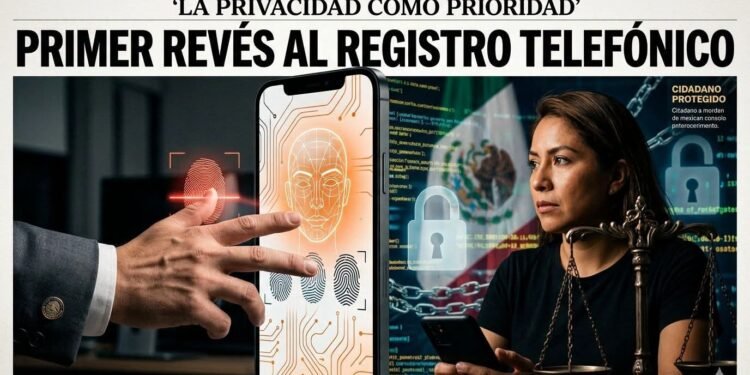Primer revés al registro telefónico: ciudadano obtiene amparo para evitar entrega de datos biométricos