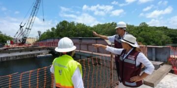 Reconstruyen Puente Internacional Subteniente López