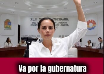 Ana Paty va por la Gubernatura de Q. Roo