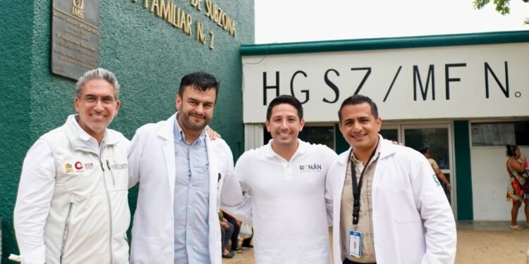 Renán Sánchez Tajonar respalda acciones para fortalecer la atención médica en Cozumel